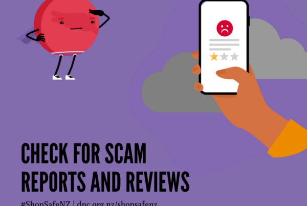 Check for scam reports and reviews